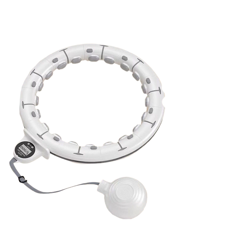 Thumbnail: Smart Weighted Hula Hoop with LCD Display and Adjustable Design
