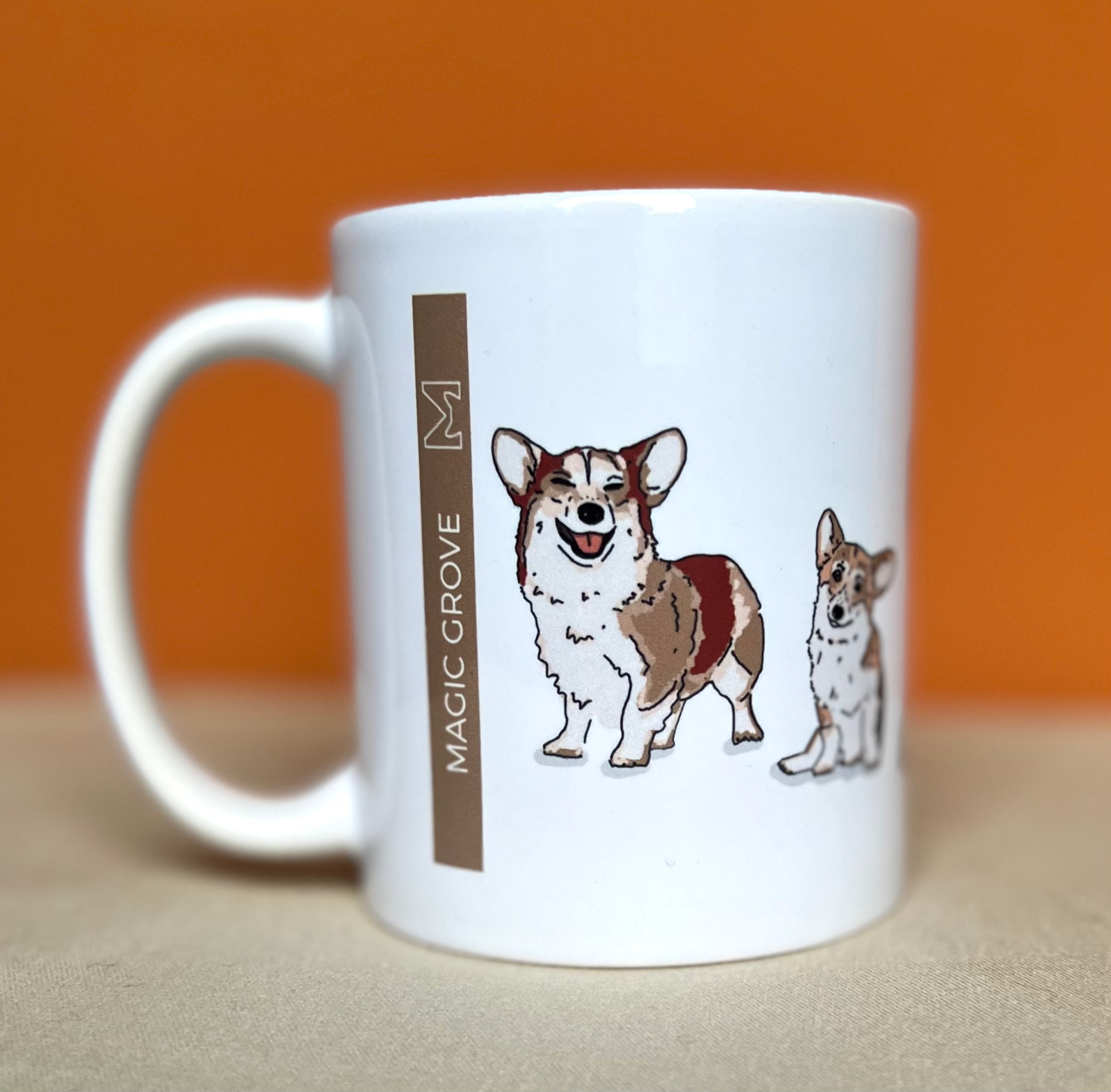 Caneca CORGI VIBES