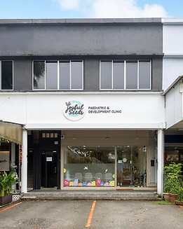 Exterior of Joyful Seeds Paediatrics and Developmental Clinic located in Bukit Timah