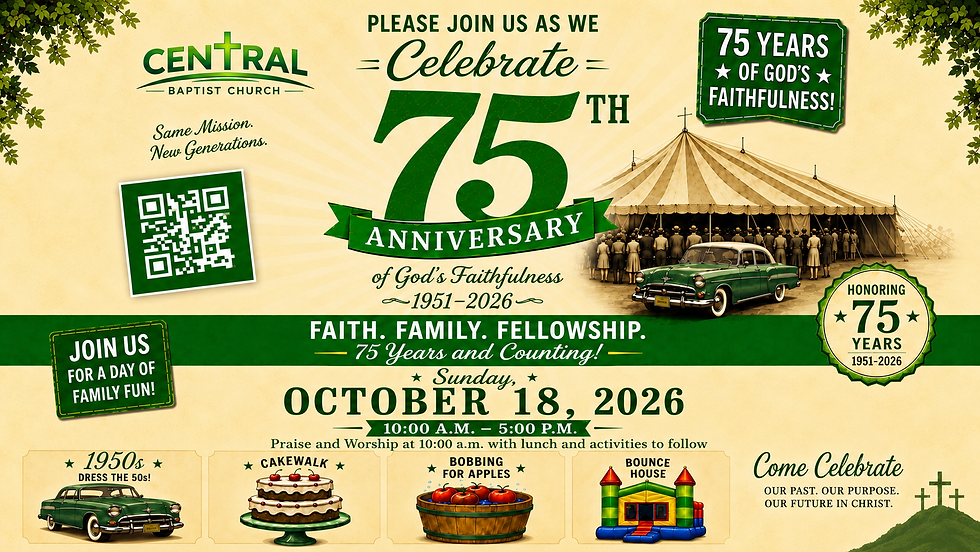 75 Anniversary of God's Faithfulness