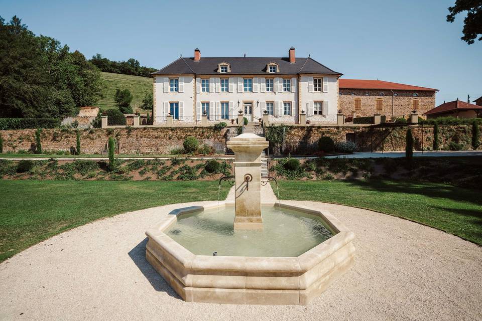 Château de Laforest à Thizy-les-Bourgs, lieu de réception