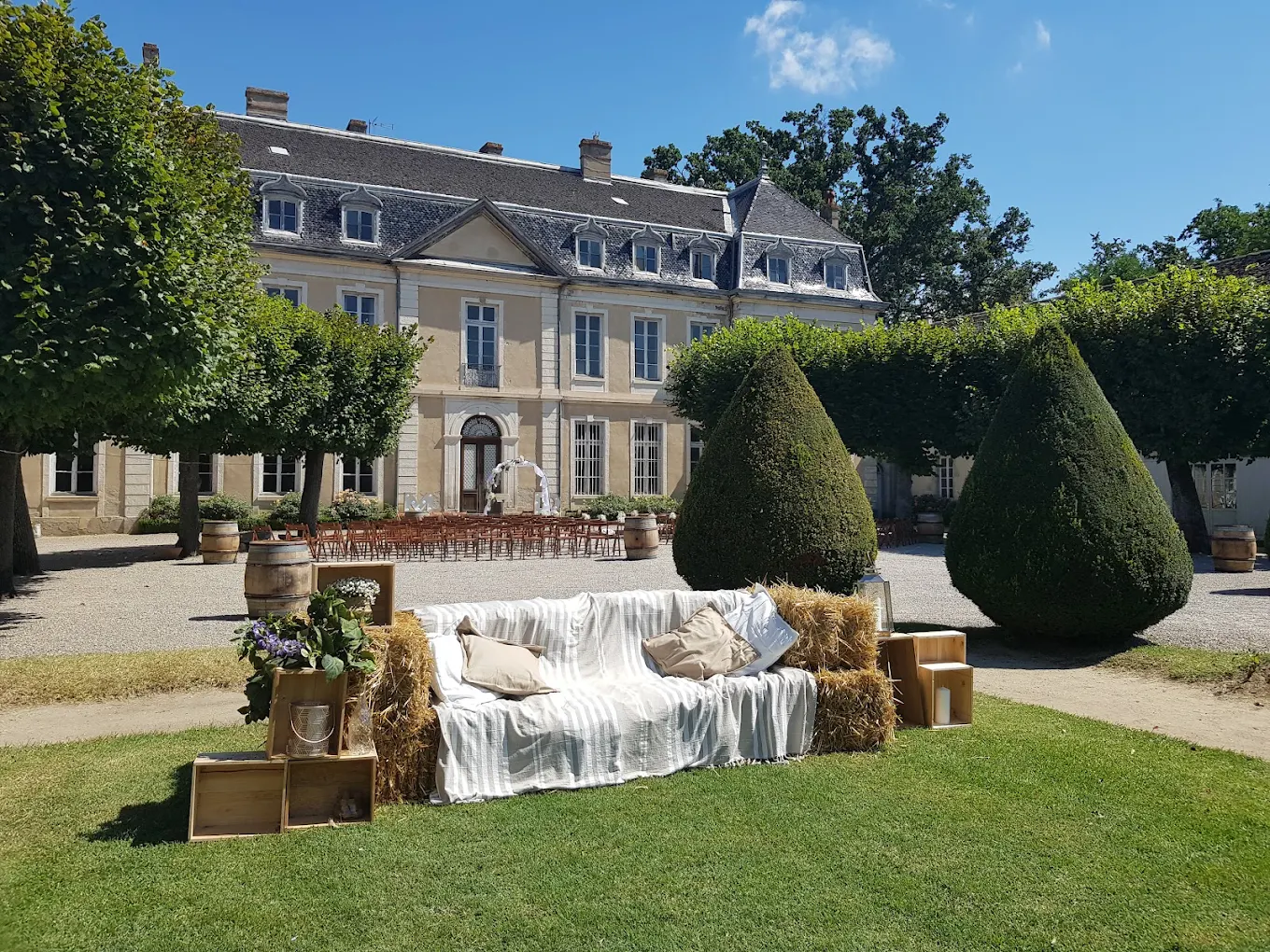 Château de Magneux-Haute-Rive à Magneux-Haute-Rive, lieu de réception