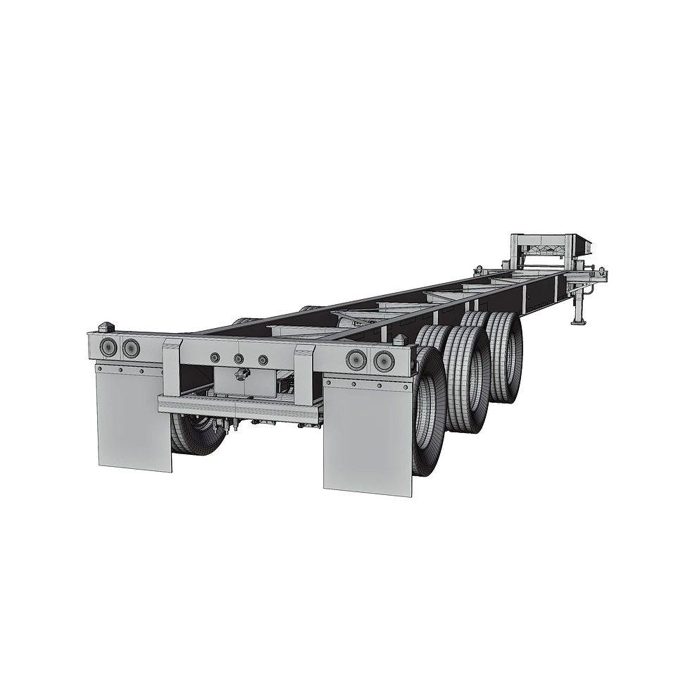 Thumbnail: Chassis King 51 Foot Drop Frame