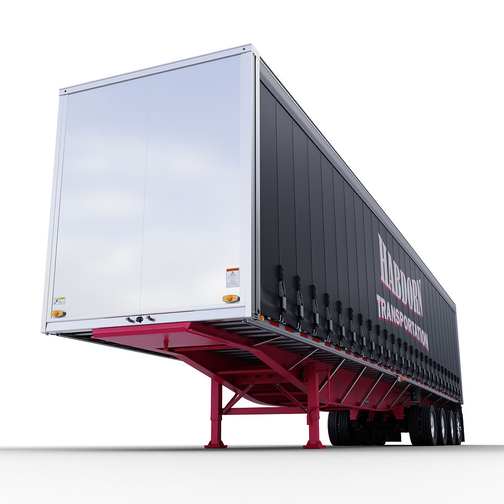 Thumbnail: Elite Quad Axle Curtain Side Van