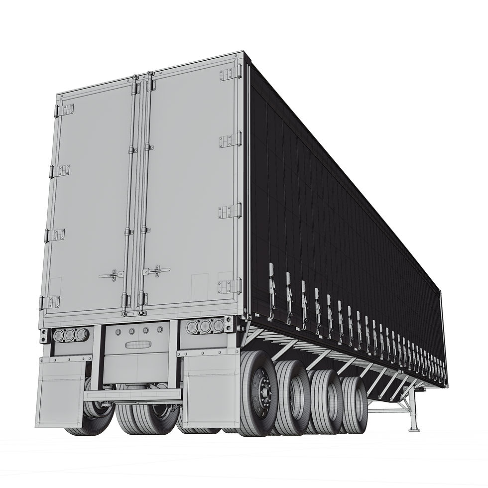 Thumbnail: Elite Quad Axle Curtain Side Van