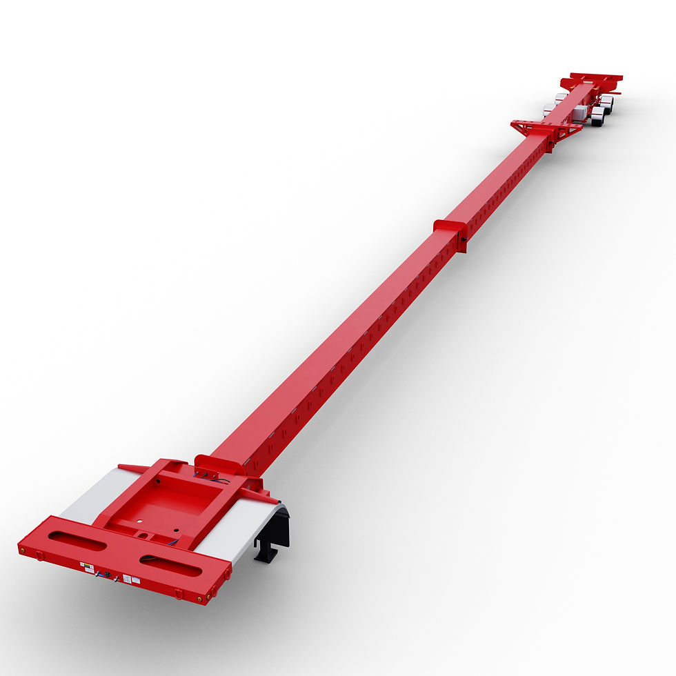 Thumbnail: TransMaster 20T Windmill Blade Trailer