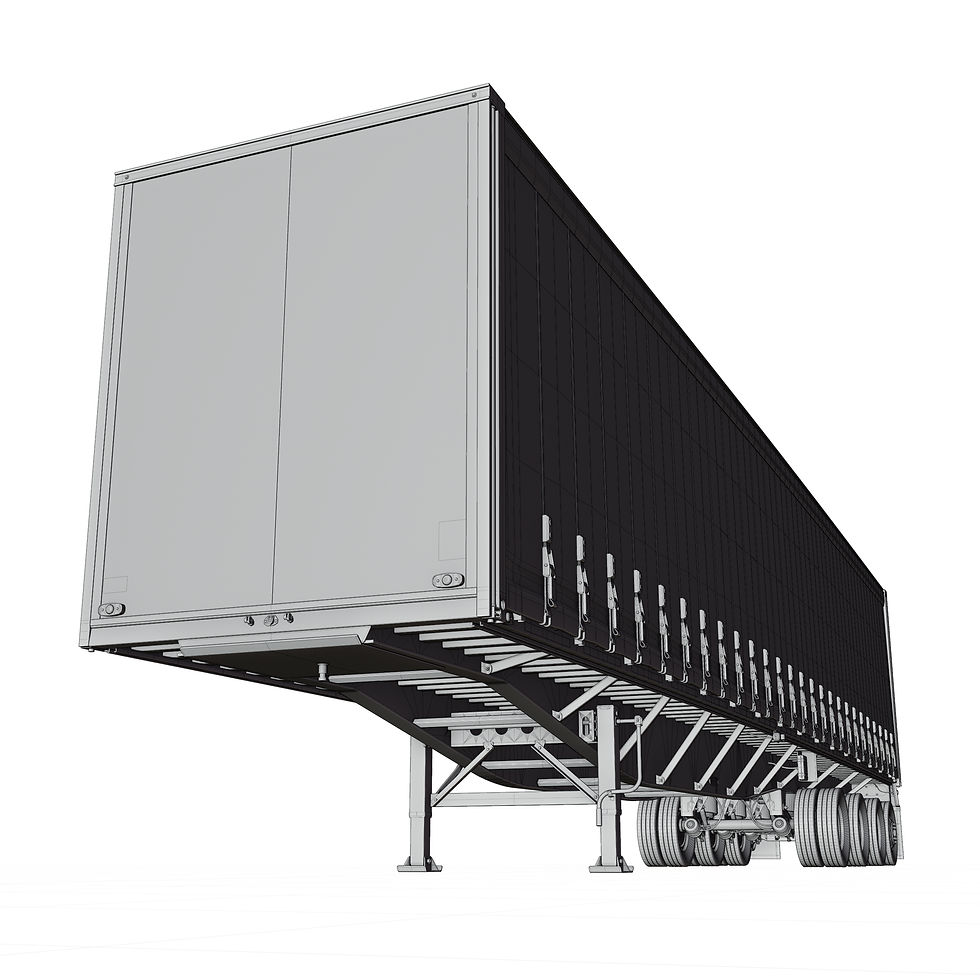 Thumbnail: Elite Quad Axle Curtain Side Van