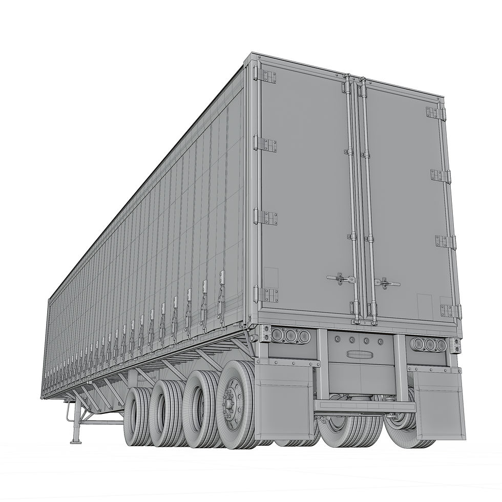 Thumbnail: Elite Quad Axle Curtain Side Van