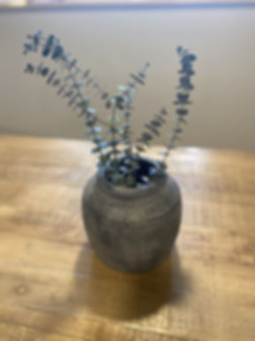 Winnie Charcoal Vase