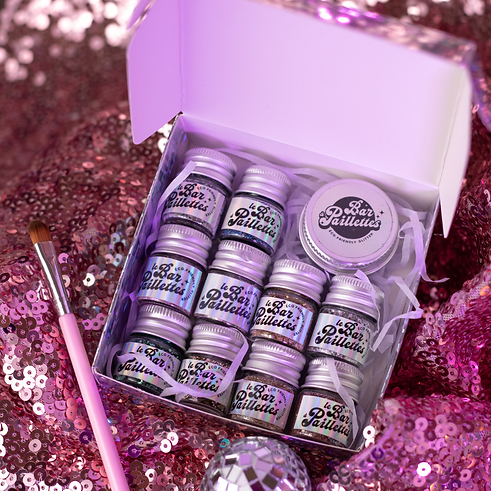 Maxi kit de paillettes biodégradables écologiques