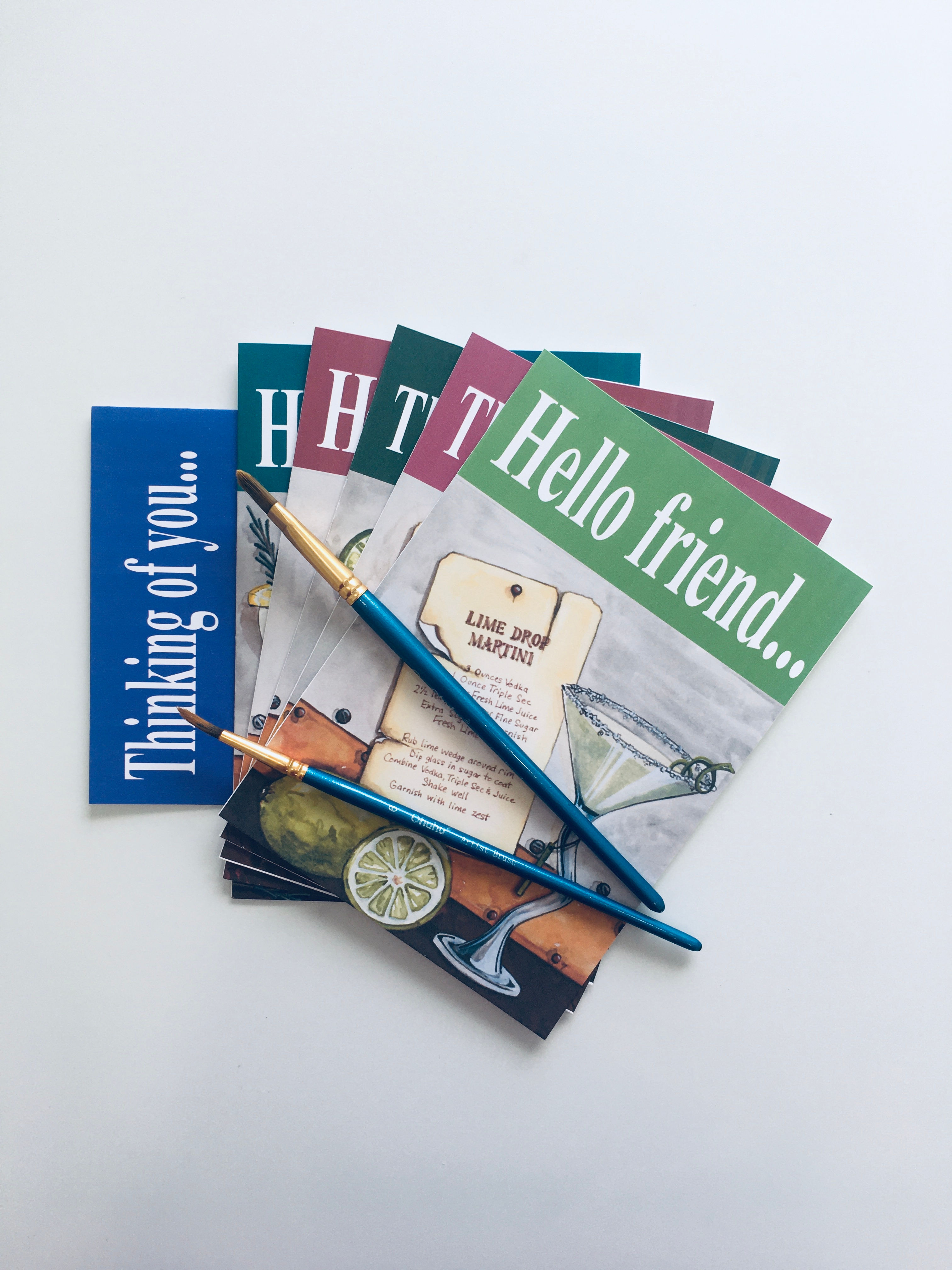 Cocktail Greeting Cards