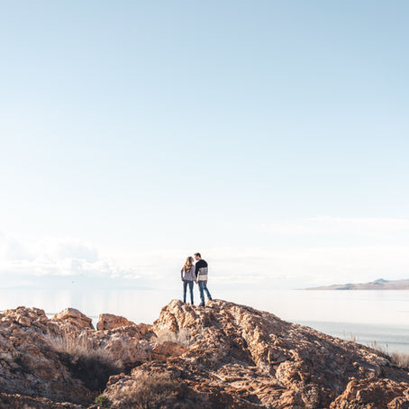 Ben & Aleah's Antelope island engagements