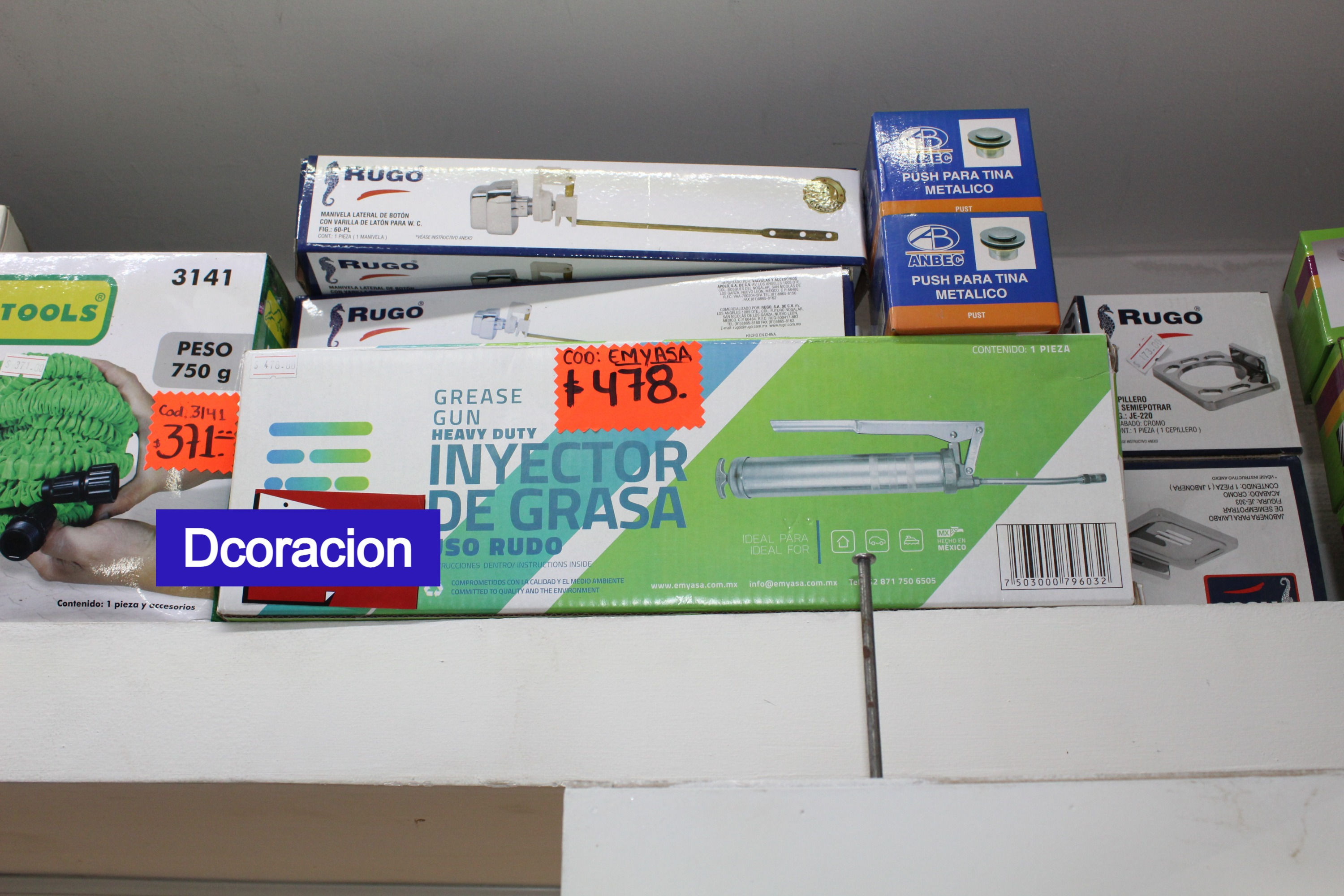 INYECTOR DE GRASA USO RUDO