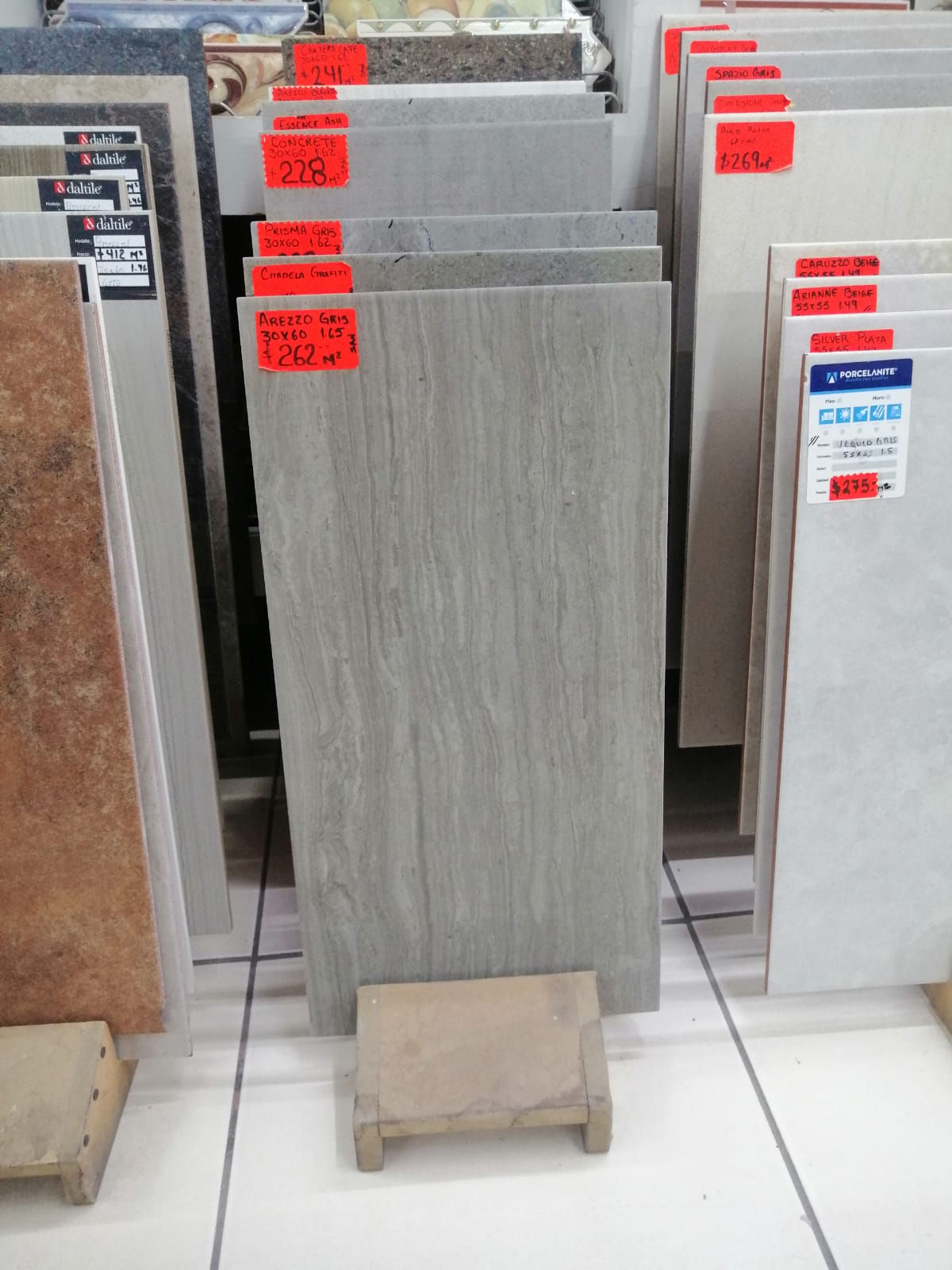 30x60 Arezzo Gris 1.65 m2