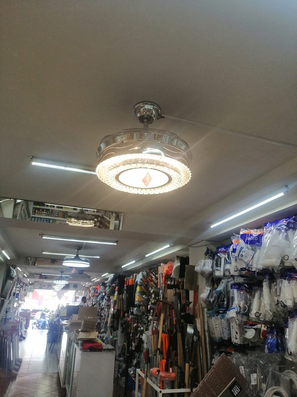 Miniatura: Ventilador de techo con lampara Led 42"