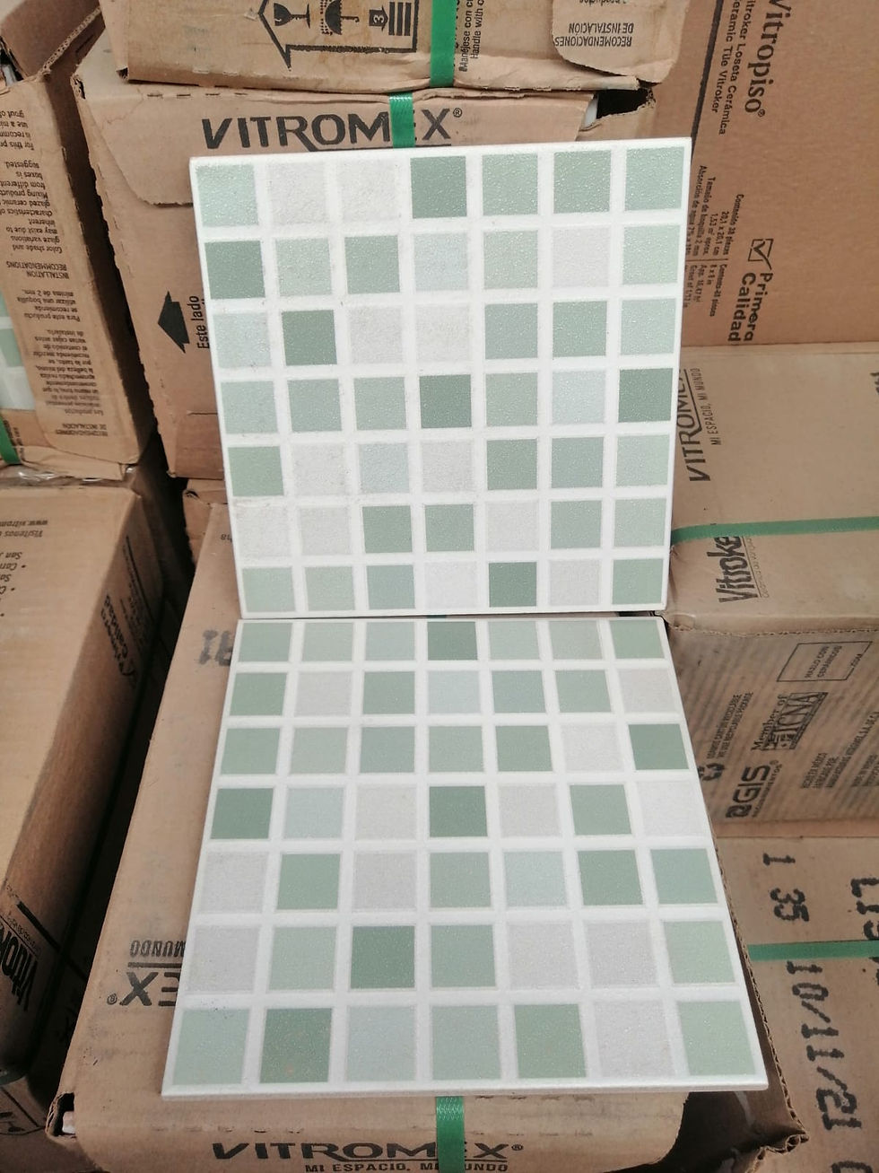 Miniatura: 20x20 Rubik Verde 1.5 m2 Vitro