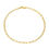 Thumbnail: Flat Oval Cable Chain Bracelet