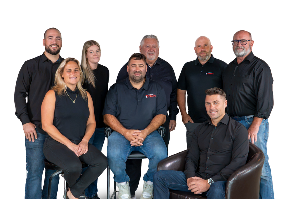 Photo d'équipe de l'entreprise Construction Brault.