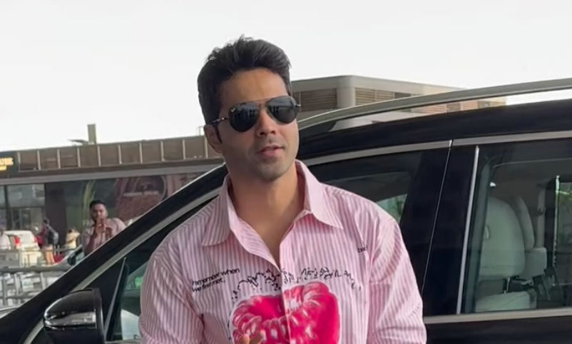 Varun Dhawan Esthreall Shirt Airport Look — ₹4,699 And Worth Every Rupee