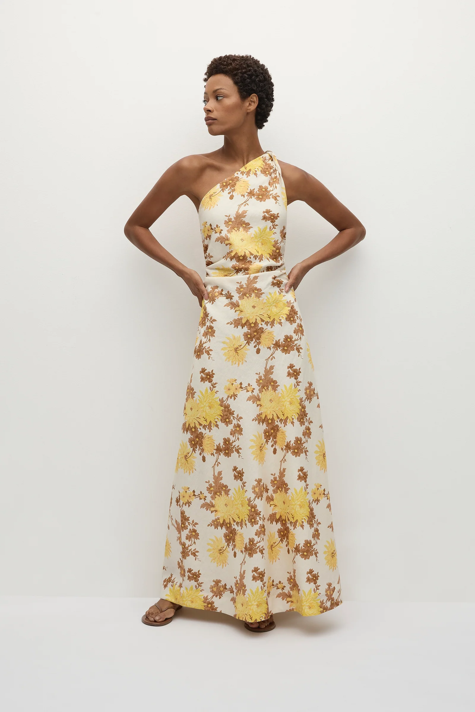 FAITHFULL Sola Maxi Dress Midsummer Floral full-length product image
