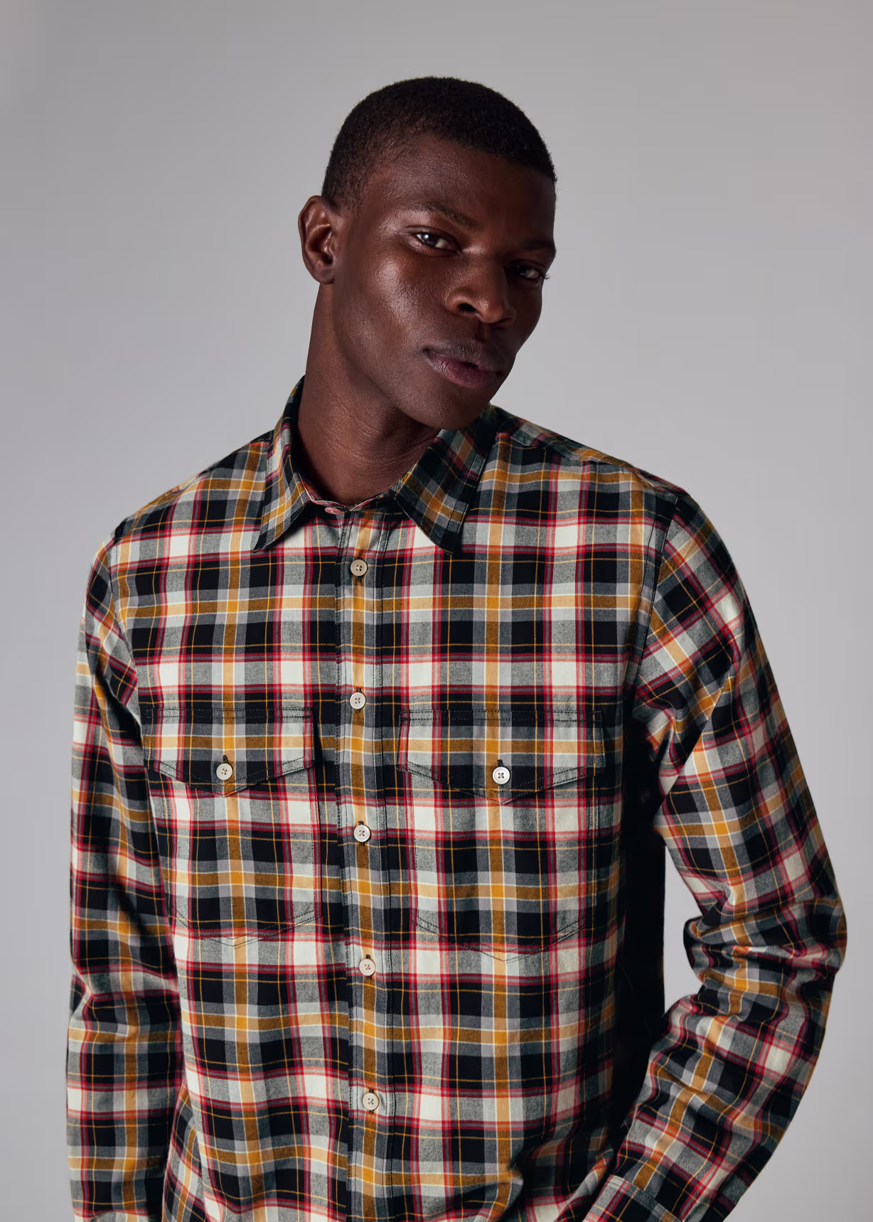 Paul Smith check shirt alternate angle product shot