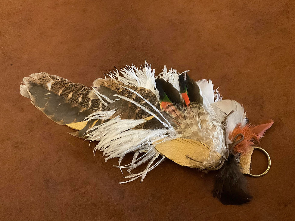 Feather Adornment (for your Drum) making workshop
