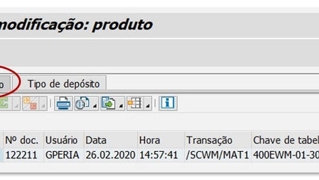 Documentos de modificação para produtos