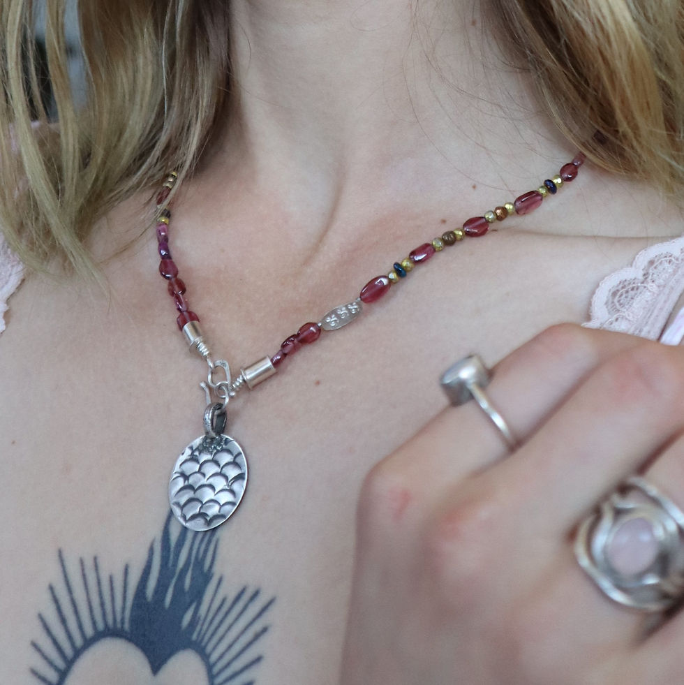 サムネイル： Hammered Waves Pendant
