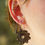 Thumbnail: three jax spiral sterling silver earrings