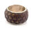 Thumbnail: three jax copper circle and sterling silver ring