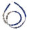 Thumbnail: lapis lazuli, moonstone and iolite gemstone necklace