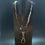 Thumbnail: smoky quartz, prehnite and tigers eye gemstone necklace