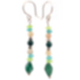 three jax ILLUMINATE sterling silver earrings