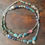 Thumbnail: three jax UTOPIAN Inner clarity gemstone and sterling silver necklace