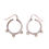 Thumbnail: 3 drop sterling silver earring