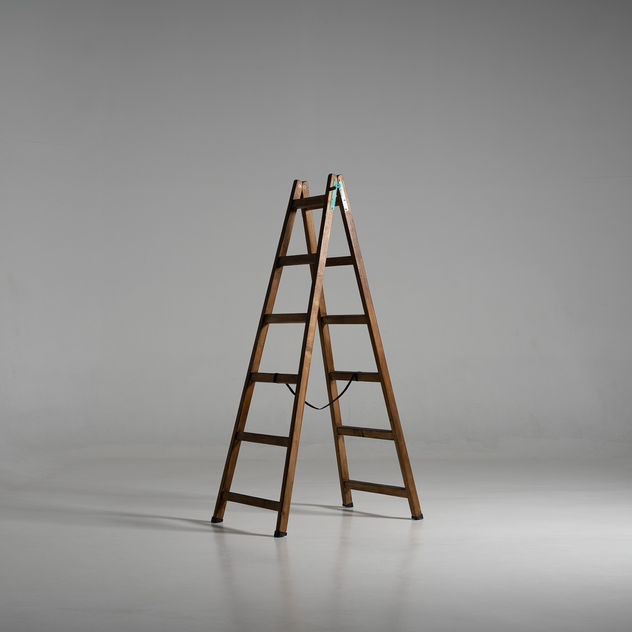 big wooden ladder