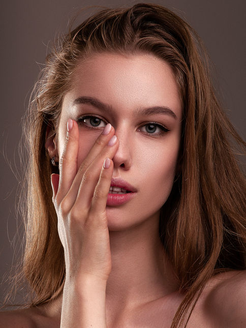 portrait of a beautiful Ukrainian model