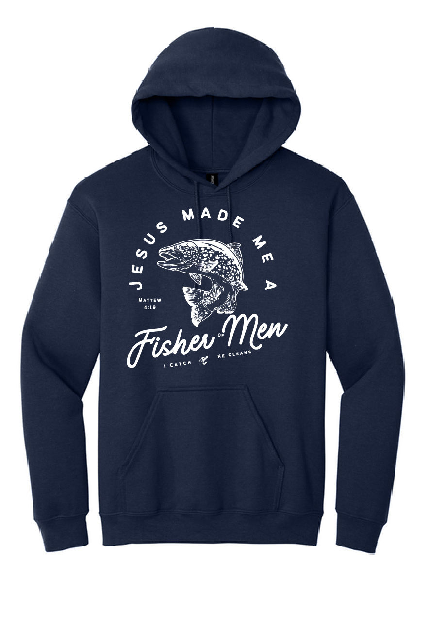 Thumbnail: Fisher of Men - Gildan Heavy Blend Hoodie