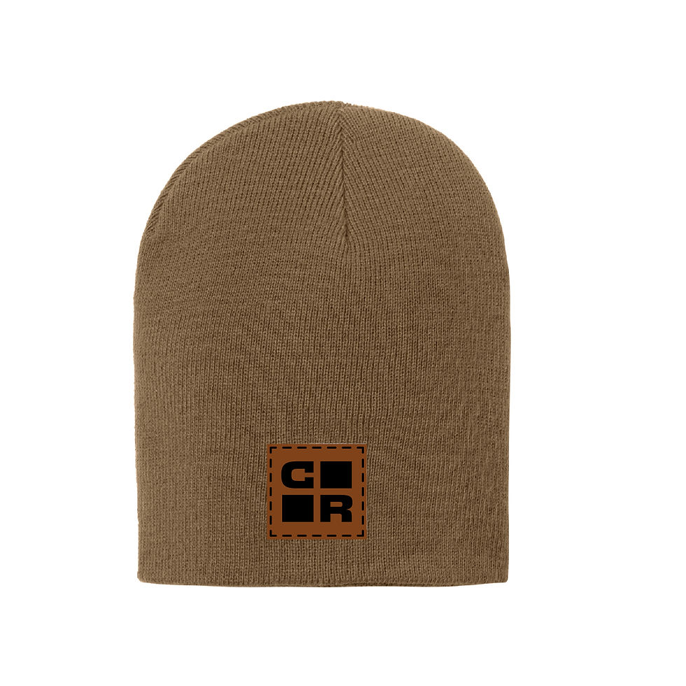 Thumbnail: Carhartt Knit Hat with Engraved CR Icon Leather Patch