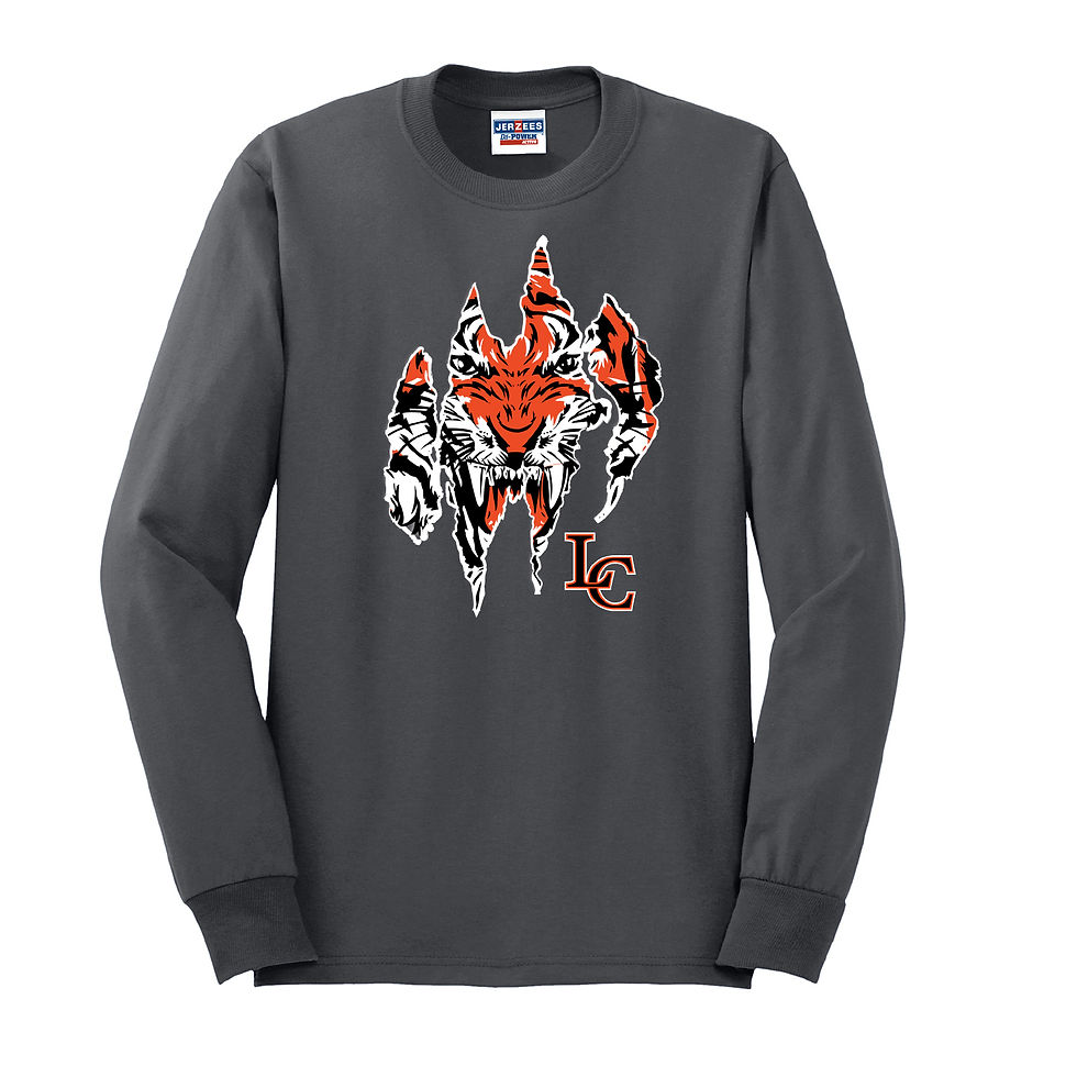 Thumbnail: Liberty Center 50/50 Jerzees Long Sleeve Tee, Design LC2