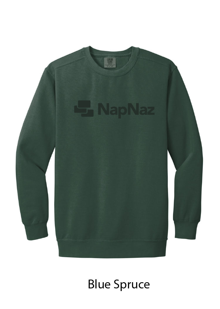 Thumbnail: Comfort Colors  Ring Spun Crewneck Sweatshirt with Nap Naz Logo