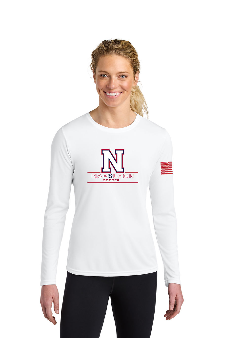 Thumbnail: Napoleon Soccer - Women’s  Long Sleeve Tee, NAP01