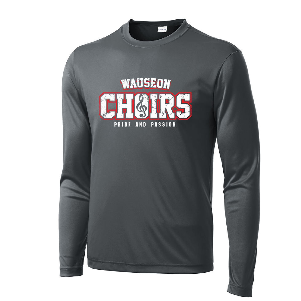 Thumbnail: Wauseon Choirs  Sport-Tek Moisture Wicking Long Sleeve Tee WA35