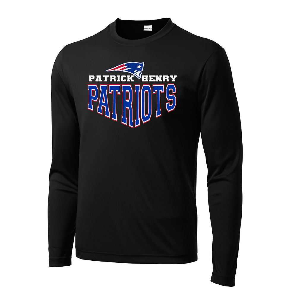 Thumbnail: Patrick Henry  Sport-Tek Posicharge Long Sleeve T-Shirt, PH02