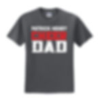 Thumbnail: Patrick Henry Cheer Dad 50/50 Jerzees T-Shirt,  PH10