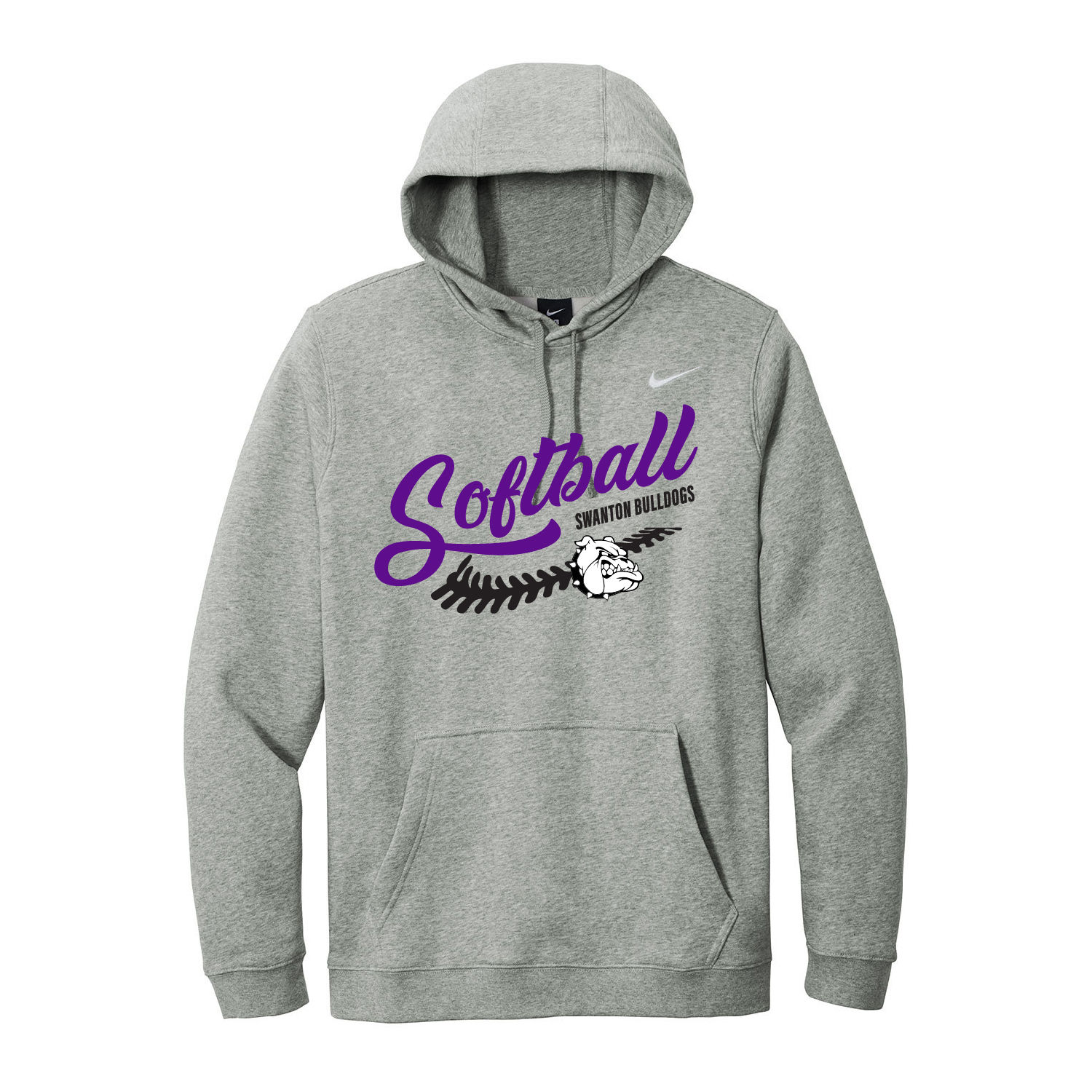 Swanton Rec - NIKE Club Fleece Hoodie, Design SW26