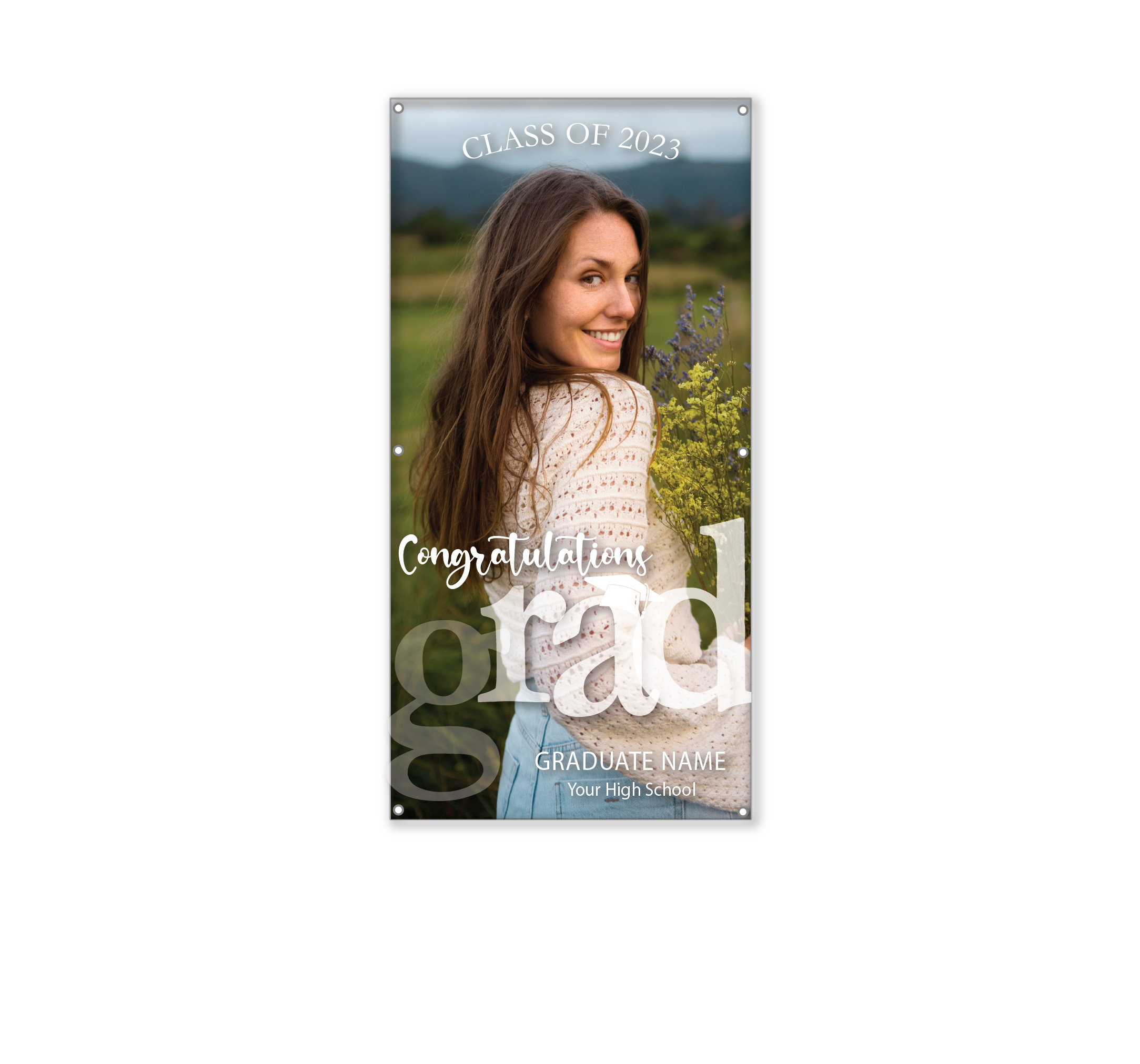 Graduation Banner - Front Door - Design #12