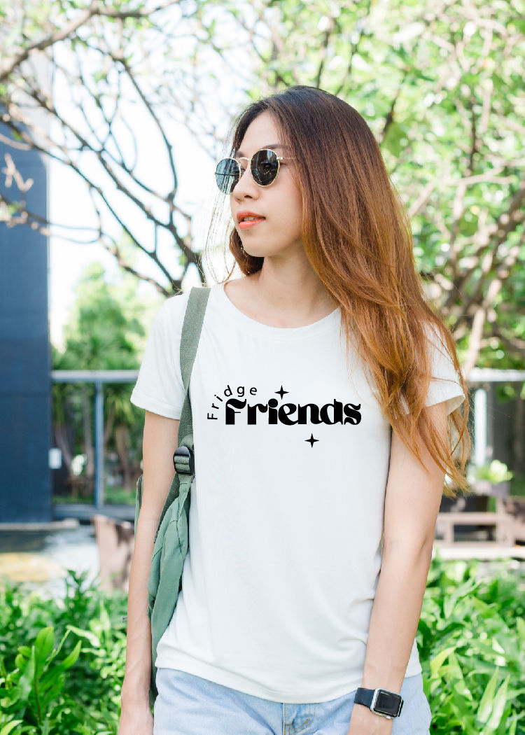 Starry Fridge Friends Bella+Canvas Tee