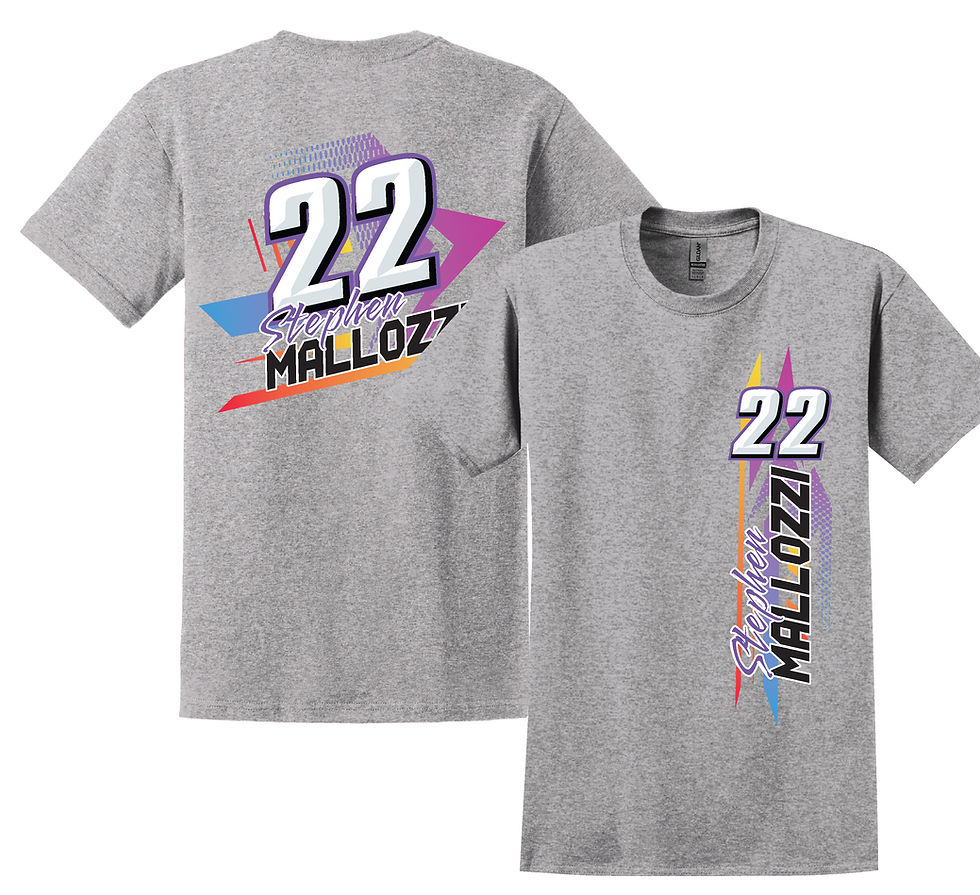 Thumbnail: Stephen Mallozzi #22 Men's Retro T-Shirt