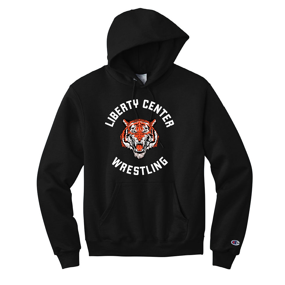 Thumbnail: Liberty Center Champion Pullover Hoodie,  Design LC8